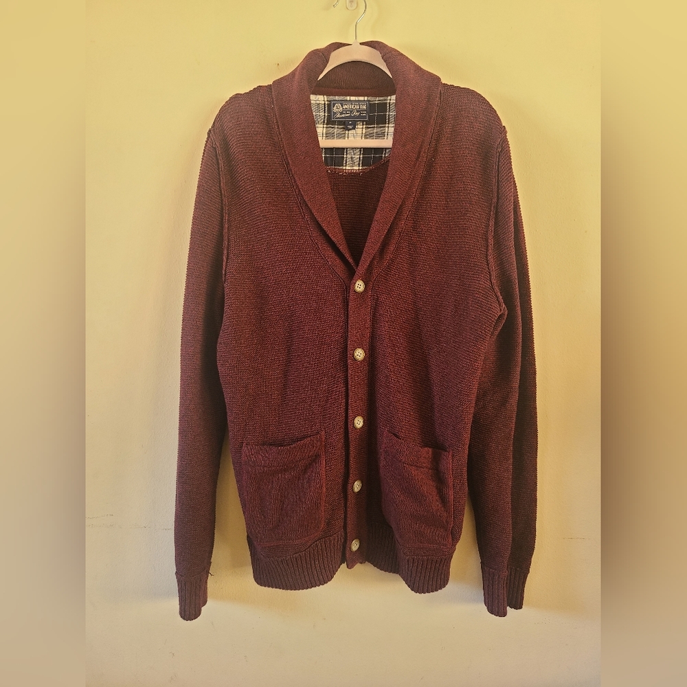 American Rag Maroon Cardigan